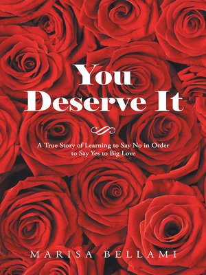 cover image of You Deserve It